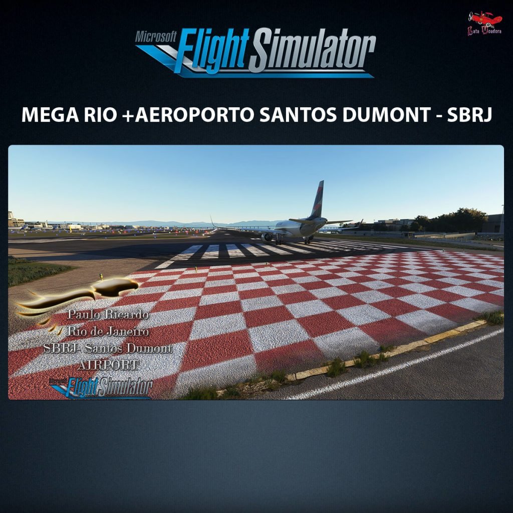 Aeroporto Santos Dumont Sbrj Sdu Mega Rio Msfs Lata Voadora